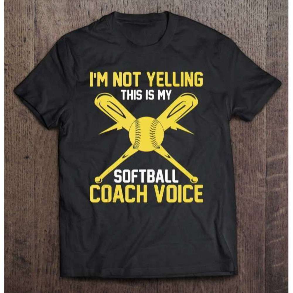 Softball Coaching Voice Unisex Shirt